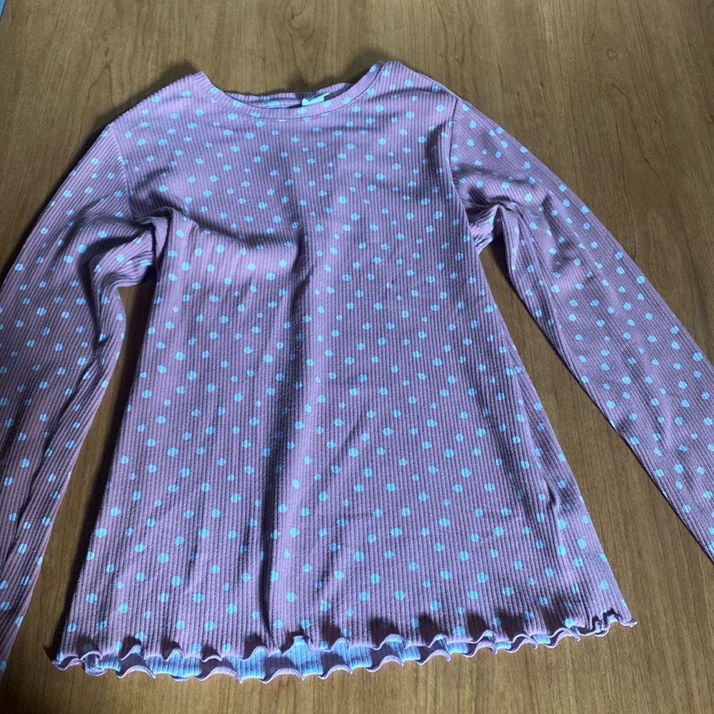 Old navy polka dot long sleeve